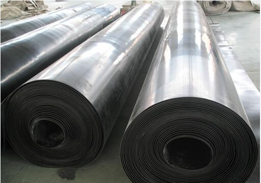 Προσαρμοσμένη μεμβράνη HDPE 2 mm για λιμάνια ASTM GM Standard και υφαντική υδραυλική ταινία 1