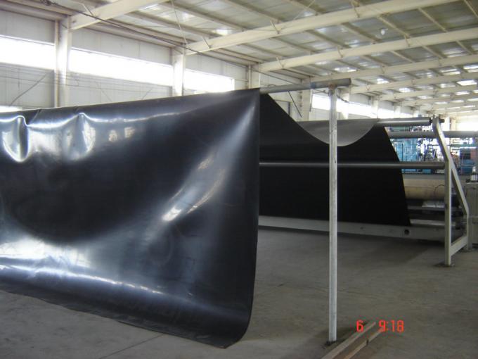 Προσαρμοσμένη μεμβράνη HDPE 2 mm για λιμάνια ASTM GM Standard και υφαντική υδραυλική ταινία 4
