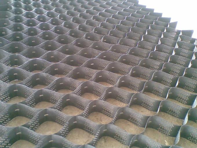 Σταθεροποιητές χαλίκις από γεωκύτταρα HDPE για την ενίσχυση των τοίχων και την προστασία των κλίσεων 3