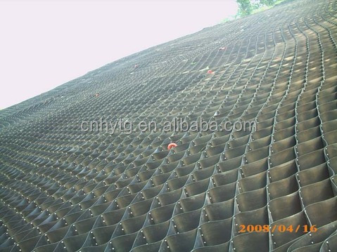 Σταθεροποιητές χαλίκις από γεωκύτταρα HDPE για την ενίσχυση των τοίχων και την προστασία των κλίσεων 7