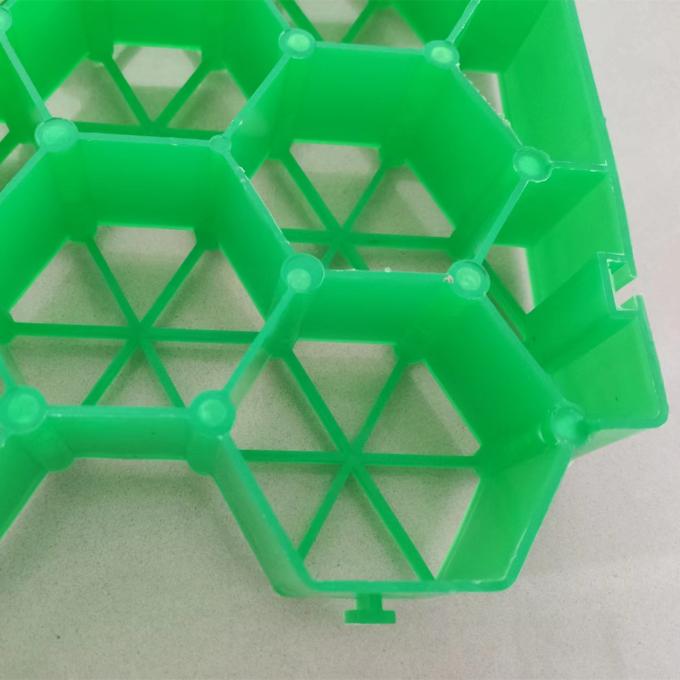 Πολυδιάστατα δίκτυα χόρτου HDPE για διάφορες εφαρμογές σε χώρους στάθμευσης και δρόμους 1