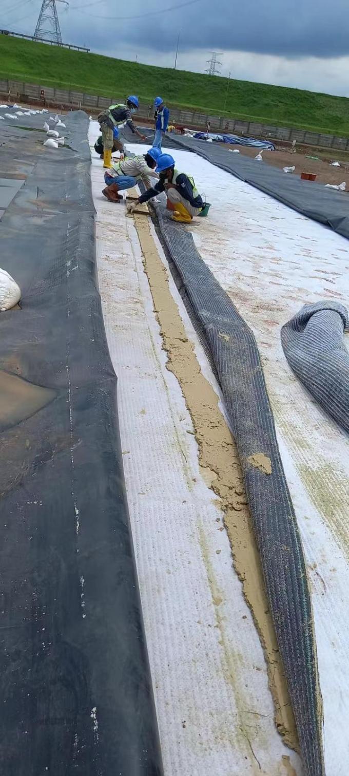 Υψηλής αντοχής στη τράβηξη Γεωσυνθετική γλίνη με υδροστερό βεντονίτη 21